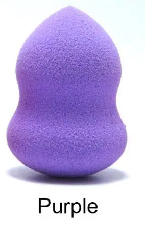 Sevich Gourd Drop мягкие для макияжа Губка слоеное смешивание лица цвет лица основа косметический блендер тональная пудра МИНИ BB - Цвет: purple