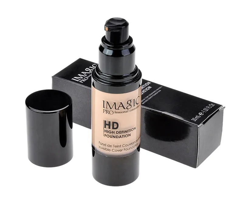 IMAGIC отбеливающий увлажняющий HD Жидкий тональный крем Highlight Shadow Makeup Cosmetic