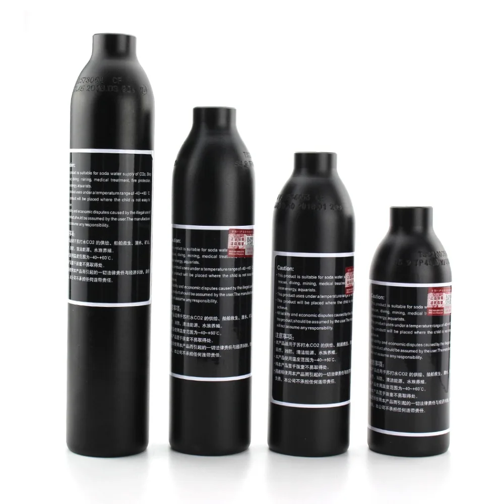 PCP Paintball Airforce Scuba Pump 300bar HPA Cylinder Air Bottle 0.22L