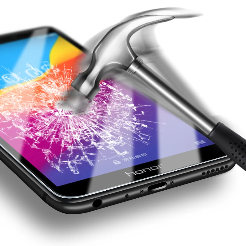 Закаленное стекло для Huawei Honor 7A 7C 6C Pro 8X 8C 8A 8 9 10 Lite|glass for huawei|screen protector tempered glasstempered