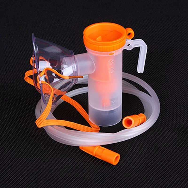 

Health Care Children Nebulizer Inhaler Accessories Compressor Soft Catheter Fog Volume Cup Adjustable Atomizer Mask Inhaler Set