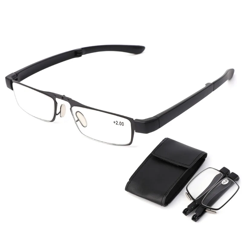 Folding Reading Glasses Eyeglasses Presbyopia Resin Lens Eyewear 10~40 T W901 In Mens