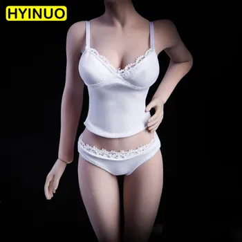 

2 Colors 1/6 Scale Female Sexy Girl's Camisole Women Sexy Lingerie Clothes Clothing Set F 12" Action Figure Female Body Doll Toy