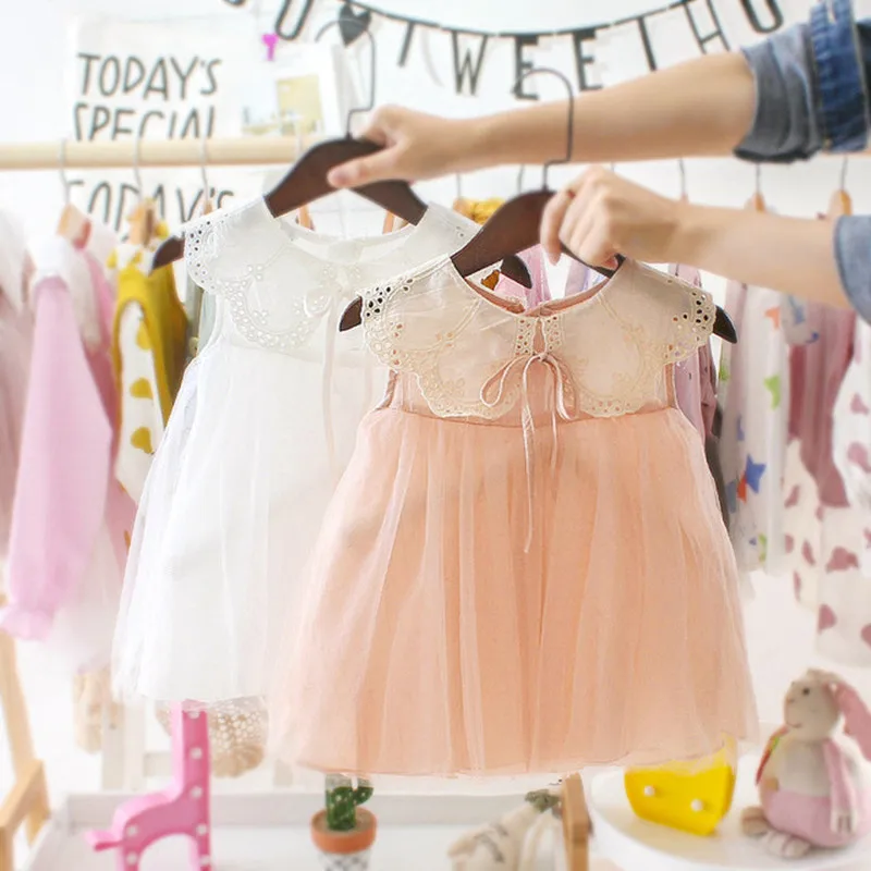 Newborn Baby Girls Lace Dress Party Kids Clothing 2019 Fashion Cute Princess Christening Toddler girls 1 Years Birthday Dresses (3)