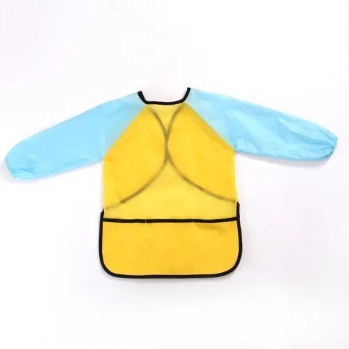 Горячая Распродажа, водостойкая одежда с рисунком, Детский костюм с фартуком, детская блузка