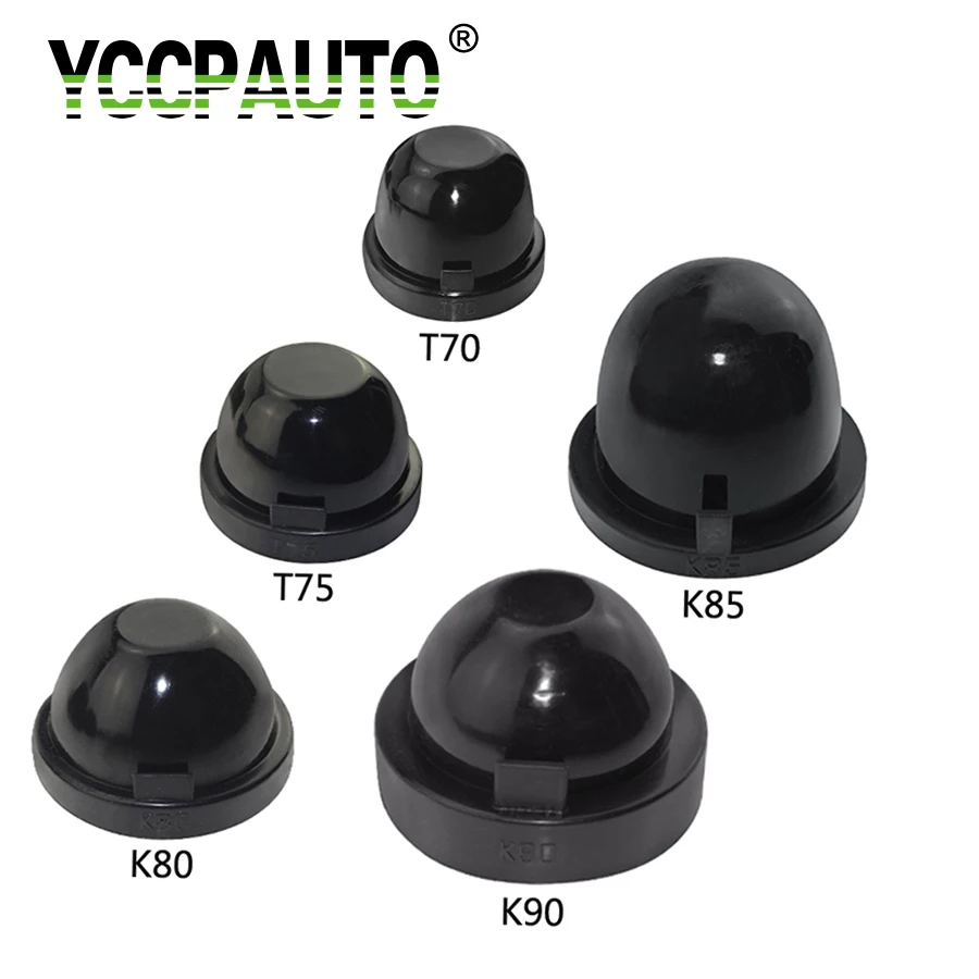 YCCPAUTO 70/75/80/85/90 мм Резиновый пылезащитный чехол для фар светодиодный налобный