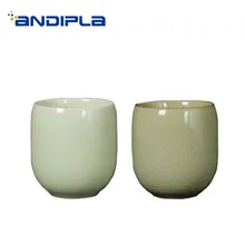 2 шт./лот 160 мл японские чашки Longquan Celadon чашки для напитков/Винтажные чашки для кофе эспрессо чашка мастер чаша для Саке Декор