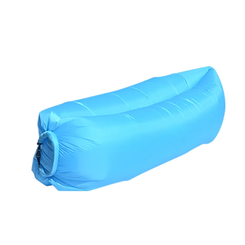 Высококачественные надувные игрушки для отдыха легкие спальные водонепроницаемые ленивые диван спальные мешки для кемпинга надувная кровать взрослый пляжный стул складной - Цвет: Синий