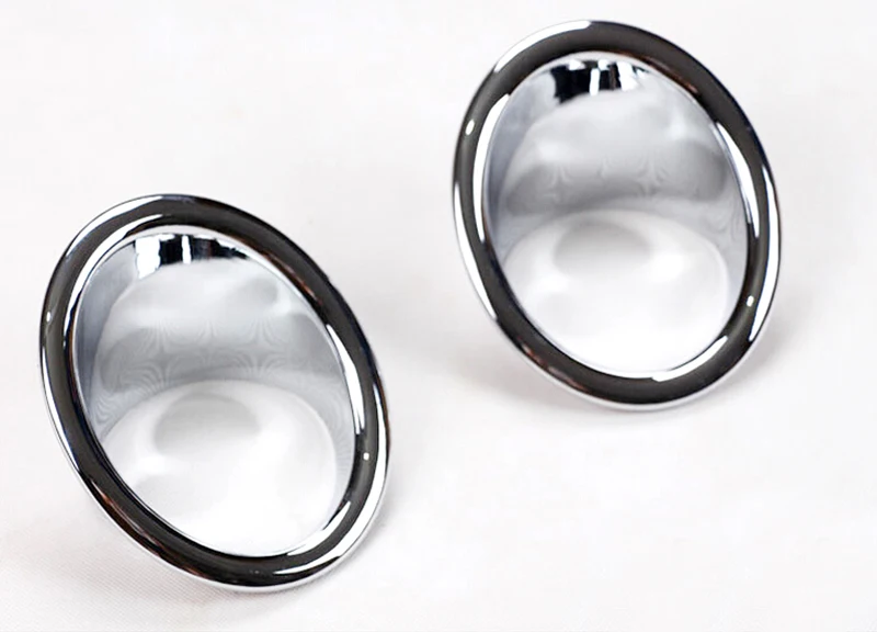 Front fog light font b lamp b font cover trim 2pcs For Ford Explorer 2011 2012