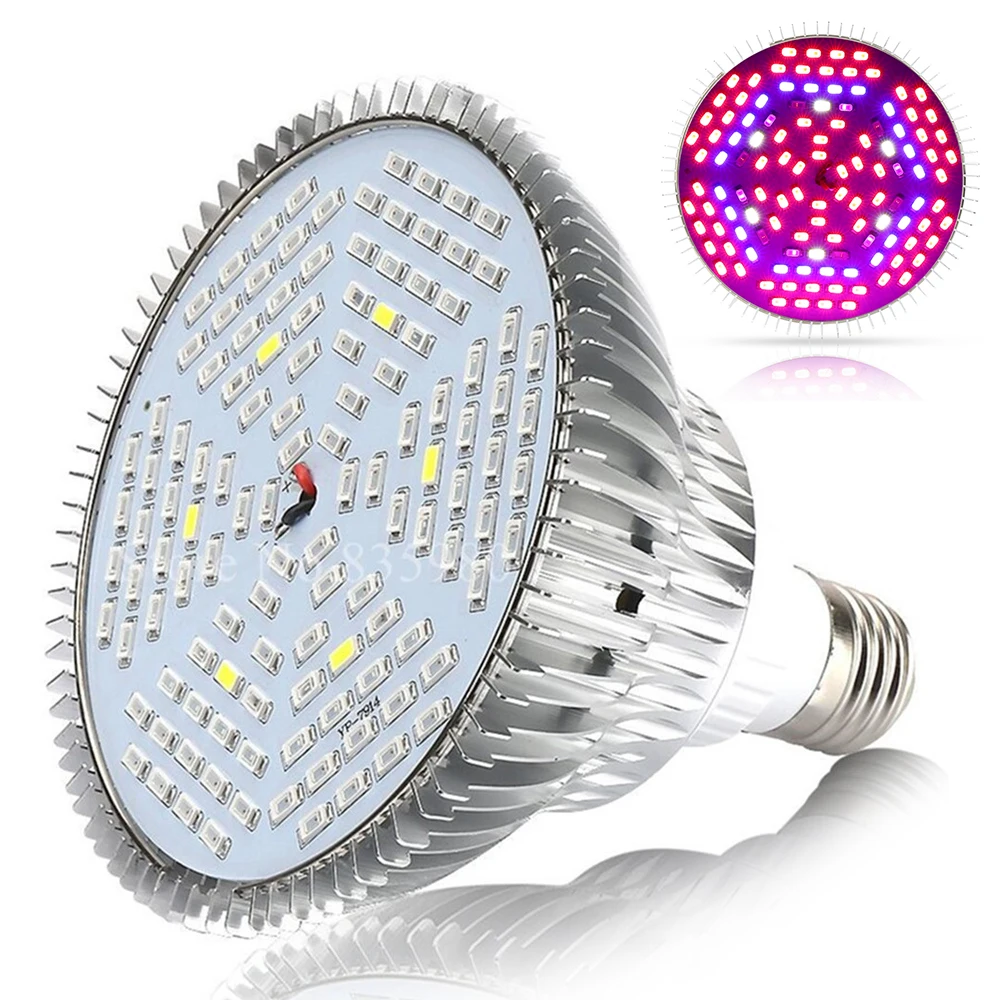 

120 LED Grow Light Full Spectrum AC85-265V Greenhouse LED Plant Lamp for Garden Hydroponics Seedling Flowers Plants Vegetables