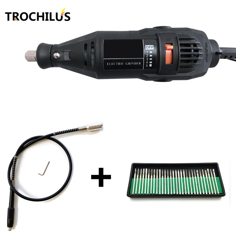 

Trochilus mini grinder 180W dremel multi-function electric engraver DIY creative tools mini drill electric tools set