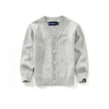 Хлопковый кардиган для маленьких девочек; свитер; детская весенняя одежда; вязаный кардиган для маленьких мальчиков; Верхняя одежда; куртка; рекламная одежда