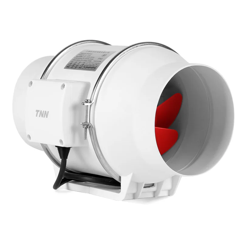 

Indoor Exhaust Fan Pipeline Inline Fan Household Bathroom Ventilator Kitchen Ventilator 220v Strong Pressurization Exhaust Fans