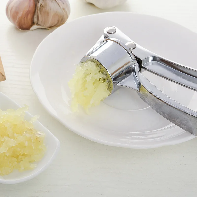Hot Zinc Alloy Garlic Presser Hand Press Squeeze Press Crusher Ginger