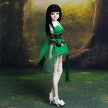 MMG девушка мечта фея BJD кукла 12 созвездий Стрелец с зеленым наряд обувь стенд подвеска «Стрела» 14 суставов тела игрушка подарок