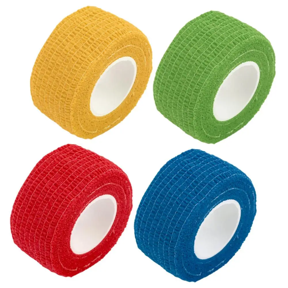 

Self-Adhering breathable Bandage Wraps Elastic Adhesive First Aid Tape Waterproof Stretch 2.5cm Non Woven Fabric drop shipping