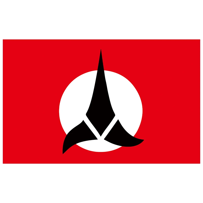 Бесплатная доставка xvggdg флаг 3x5 футов Klingon империи баннер вентиляционные