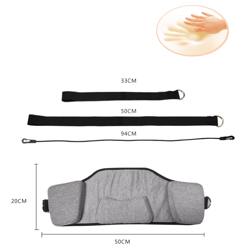 

Memory Foam Neck Stretcher Hammock, Retractable Head Hammock with Straps & Belts, Relax and Gradually Stretch, Pinched Nerves