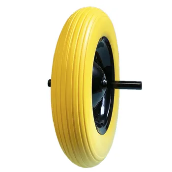 

Wheel castors yellowtail pneumatic work truck