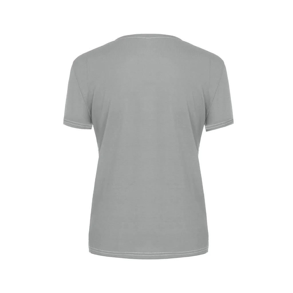 Летняя женская футболка размера плюс, сексуальная модная уличная одежда с блестками, Повседневная футболка с коротким рукавом и v-образным вырезом, женская футболка, Camiseta Mujer