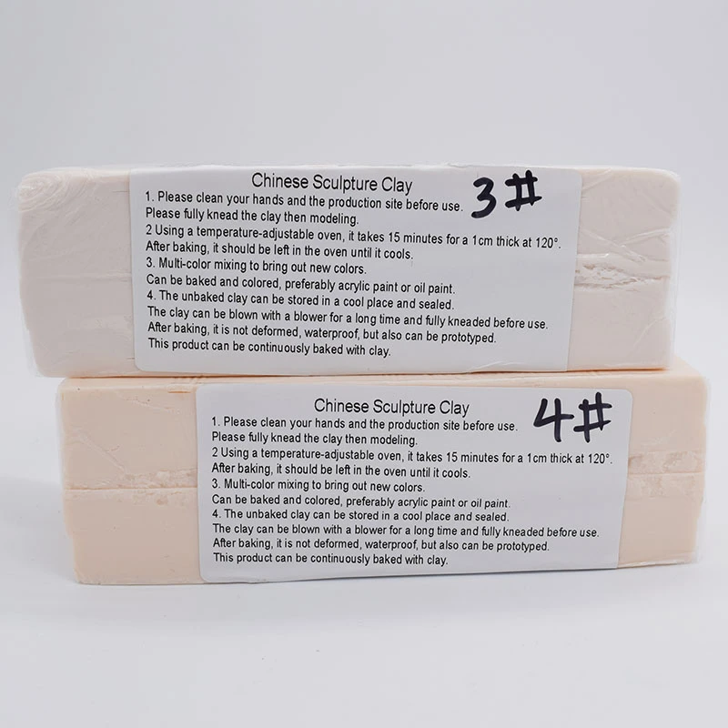 plastilina modeling clay baking