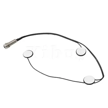 

Yibuy Harp Guitar Prewired Pickups Piezo Transducer DIY Replacement Parts