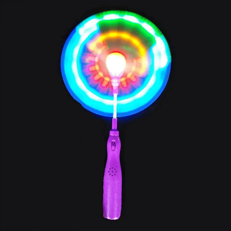 

Windmills Light Up LED And Music Spinning Windmill Glows Toys For Children Gift
