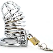 Экзотические трусики для женщин мужской 40/45/50 м Целомудрие замки из нержавеющей стали Мужской замки трусы Для мужчин, нижнее белье для девочек трусы-боксеры