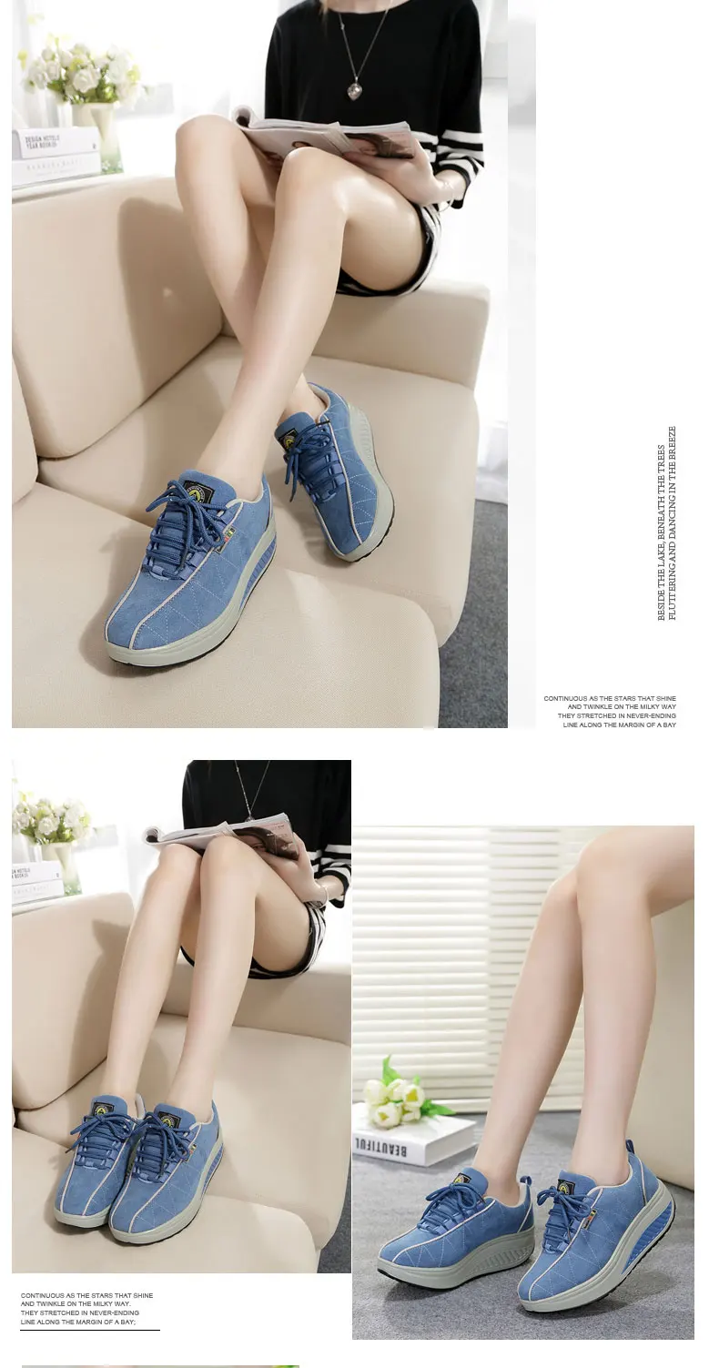 SWYIVY/Женская Тонизирующая обувь на платформе; женские кроссовки для похудения; Новинка года; визуально увеличивающая рост женская обувь для похудения; светильник