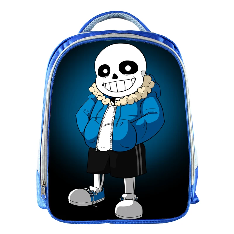 

Undertale Blue School Bags for Children Cartoon Game 13inch 3D Prints Boys Girls Kids School Bag Bookbag