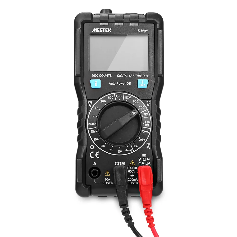 MESTEK DM91/DM90/DM91A мини мультиметр Цифровой 2000 отсчетов тестер многометровый