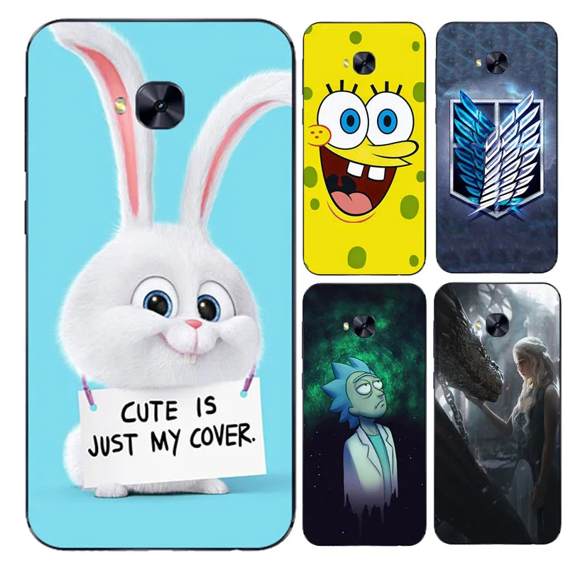 

Silicone 5.5" for Asus ZenFone 4 Selfie Pro ZD552KL Case Cover Soft TPU Painted for Asus ZenFone 4 Selfie Pro ZD 552KL Case