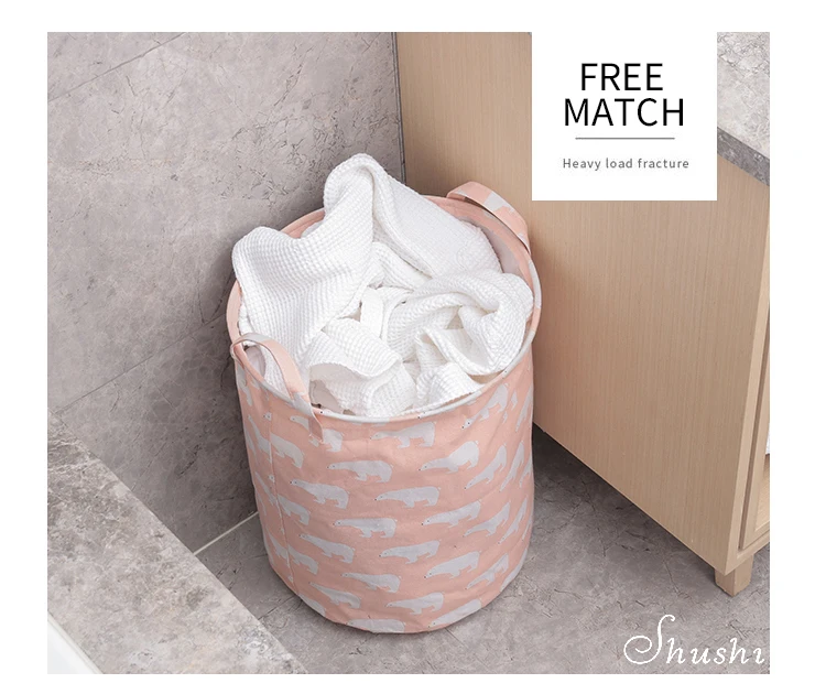 Cotton laundry hamper (13)