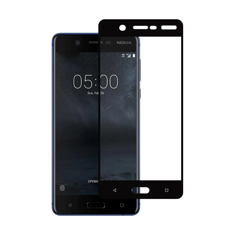 Закаленное стекло beworld для Nokia 5 1 6 2018 защита экрана полное покрытие 7 plus защитная