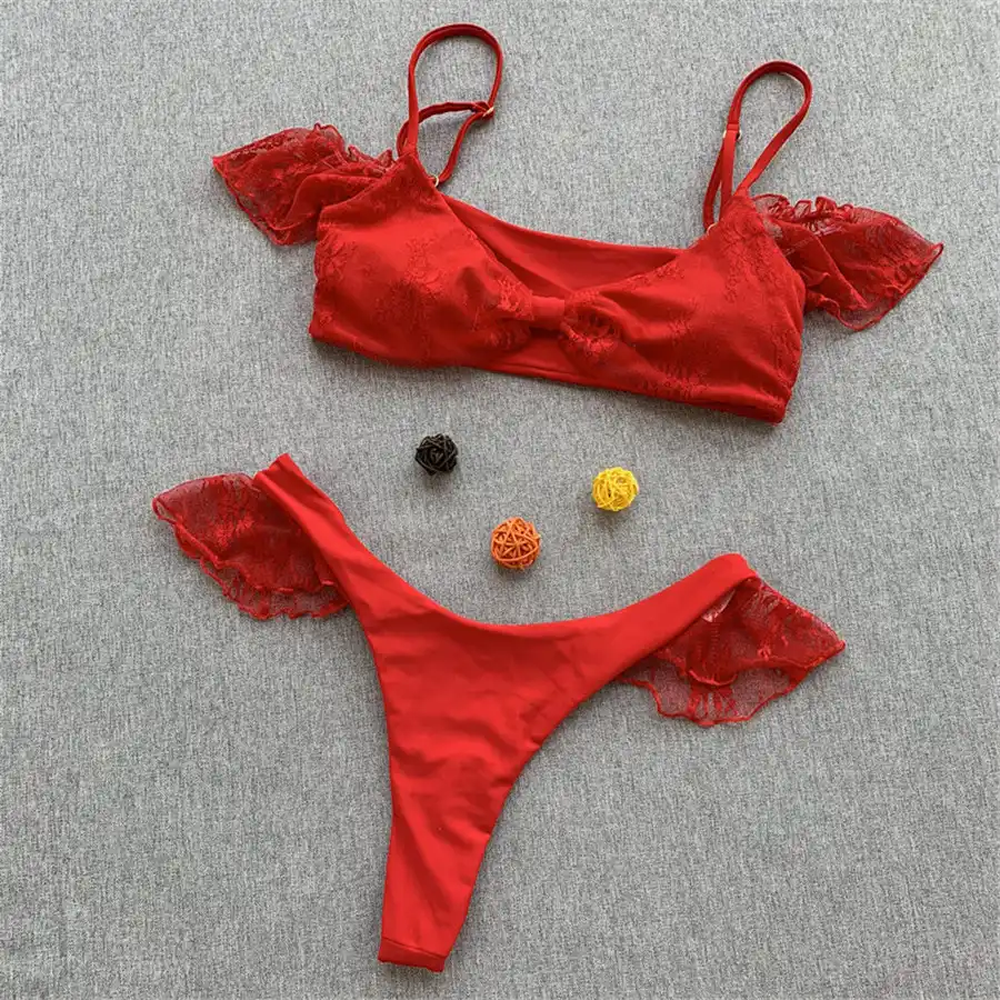 plus size high waisted thong swimsuit