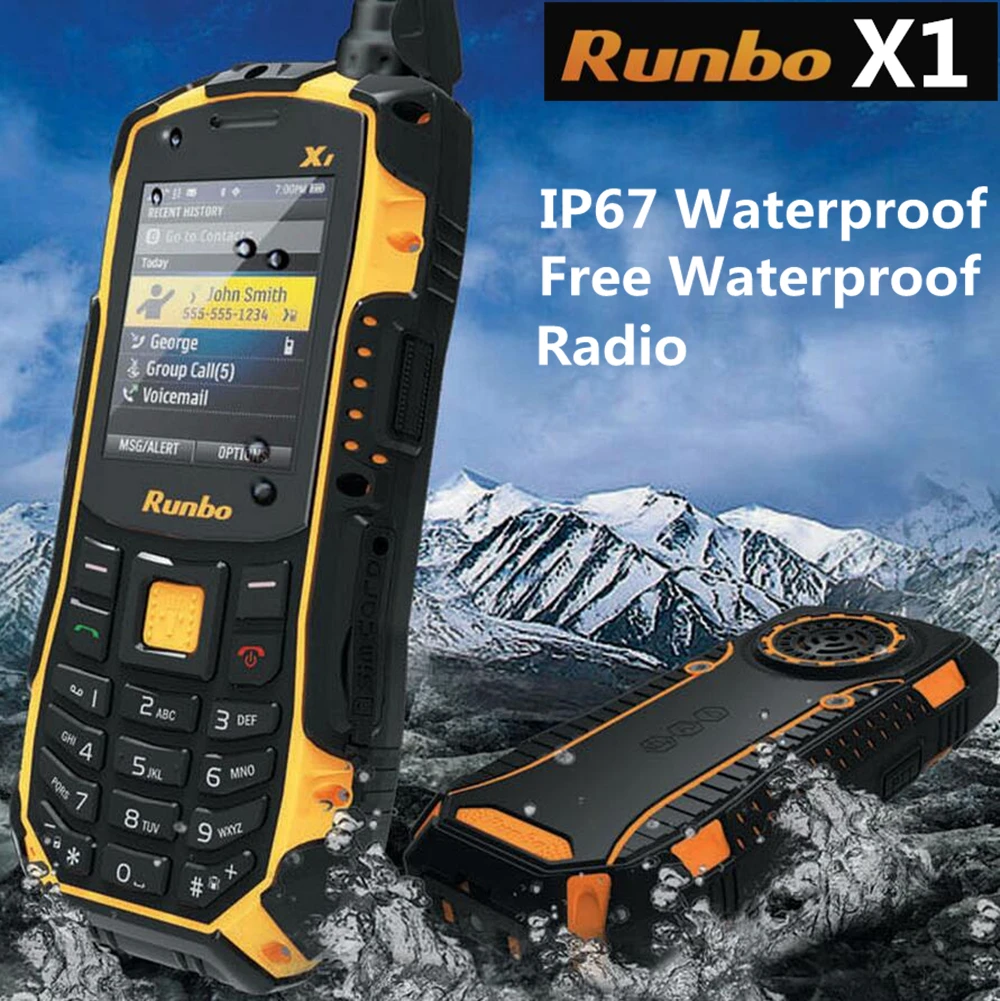 Цена за 100% оригинал Runbo x1 Силы ip68 прочный Водонепроницаемый ударопрочный Пыле телефон 1750 мАч 2.0MP UHF Walkie Talkie PTT, ZUG S H1 Цена за 100% оригинал Runbo x1 Силы ip68 прочный Водонепроницаемый ударопрочный Пыле телефон 1750 мАч 2.0MP UHF Walkie Talkie PTT, ZUG S H1