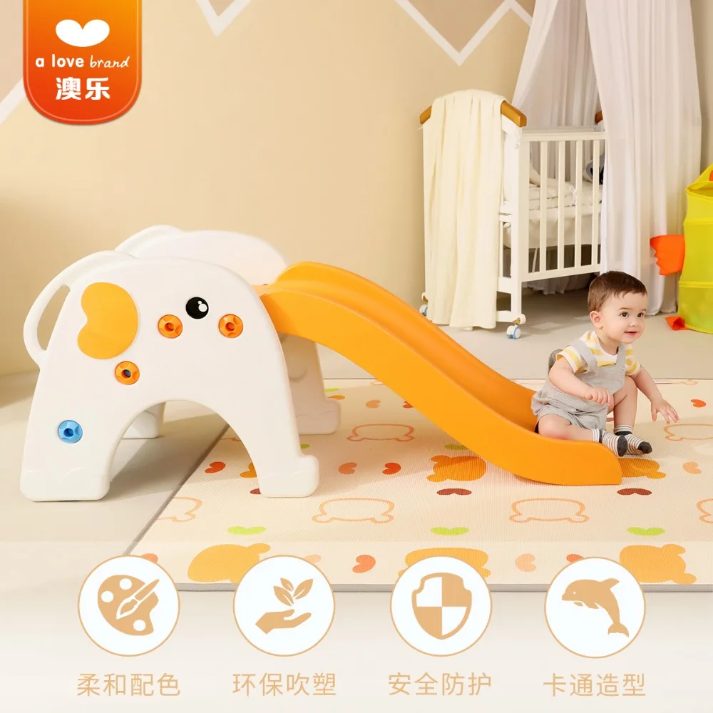  Baby fond Kids Slide Toys Baby Room Outdoor/Indoor Games Slide Toys Foldable Hight Adjustable with 