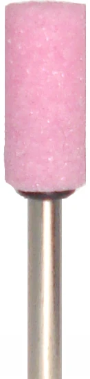 Brocas de Polimento Médio para o Metal e Liga Brocas de Acabamento e Moagem de Pedra Dental Caixa Pedra Rosa 100 Pçs - 9 Escova interdental