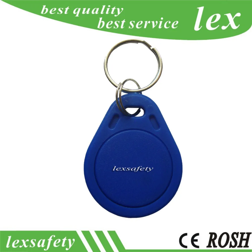 100 шт. Бесконтактный ISO11785 перезаписываемый 125 кГц 330 бит T5557 / T5577 RFID IC ABS брелок