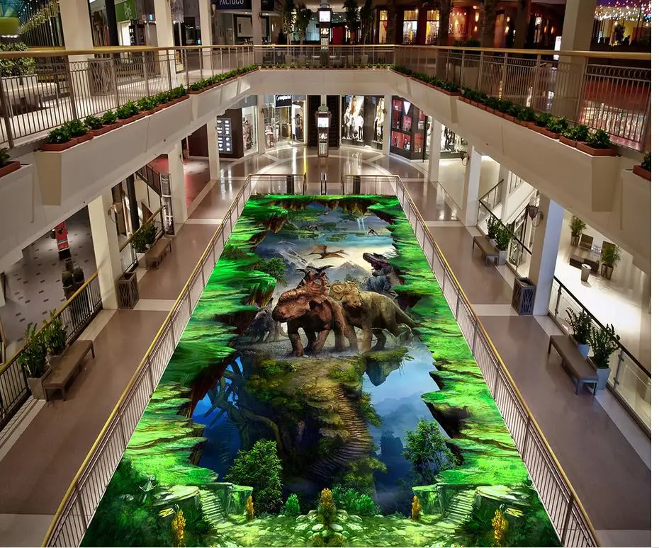 Modern Custom 3D Floor Mural Animal Stereoscopic 3D Painting PVC Wall Paper Self-adhesive Floor Mural 3D Wallpaper Modern Custom 3D Floor Mural Animal Stereoscopic 3D Painting PVC Wall Paper Self-adhesive Floor Mural 3D Wallpaper