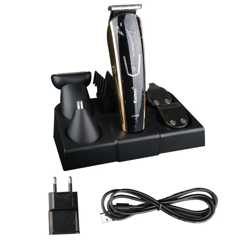 8 In 1 Men's Precision Hair Trimmer Hair Clipper Shaver Body Groomer Beard Stubble Trimer Face Shaving Machine Head Trimming 40D