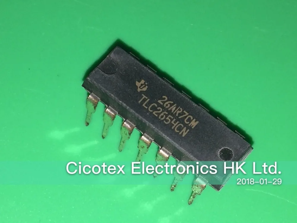 

3 шт./лот TLC2654CNG4 DIP14 IC OPAMP GP 1,9 MHZ 14DIP TLC2654CN