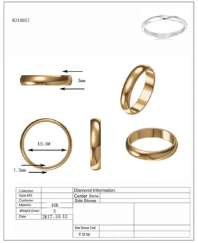 

9K Yellow Gold Ring Sizing