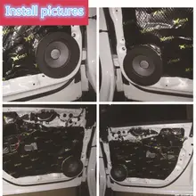 19,5 см звуконепроницаемые кольца бас изоляционные резиновые поролоновые прокладки 4 шт толщиной 2,5 см