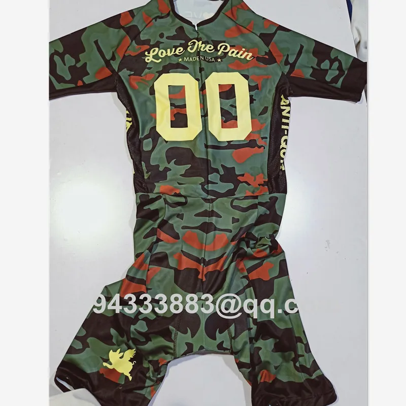 2019 Love the pain USA team cycling skinsuit swimsuit triathlon suit men summer bike uniforme ciclismo hombre bicicleta swimwear
