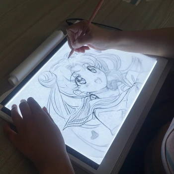 

ELICE ultra slim A4 dimmable usb battery powered handwriting LED Light Pad