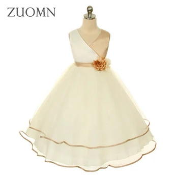 

Girls Dress Lace Flower Spring Dress Luxury Dresses Baby Girl Clothes Birthday Princess Dress Kids Clothes Party Custume GH362