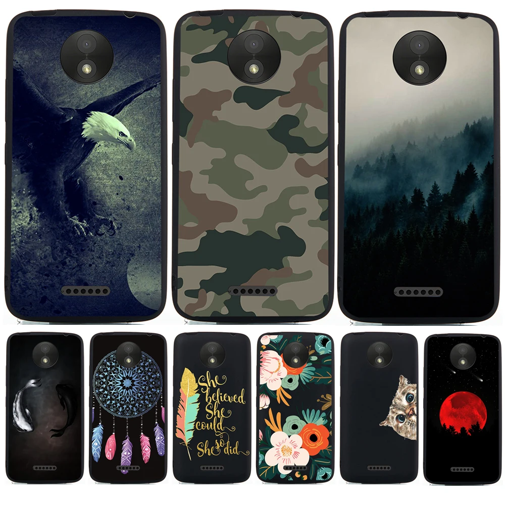 

For Motorola Moto C Plus Case 5.0" Soft TPU Silicone Case for Moto C Plus Cover For Motorola C Plus XT1723 XT1724 Phone Case