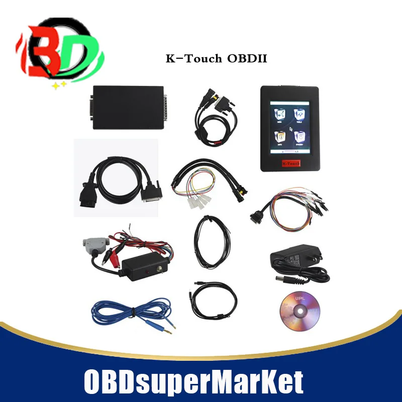 Новый Genius & Flash Point K Touch OBDII/протоколы загрузки ручной ECU Программатор сенсорная