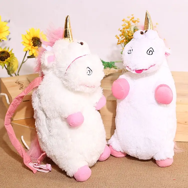 unicorn plush bag